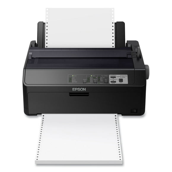 Epson C11CF37202 FX-890II N Impact 9-Pin Dot Matrix Printer - Narrow Carriage