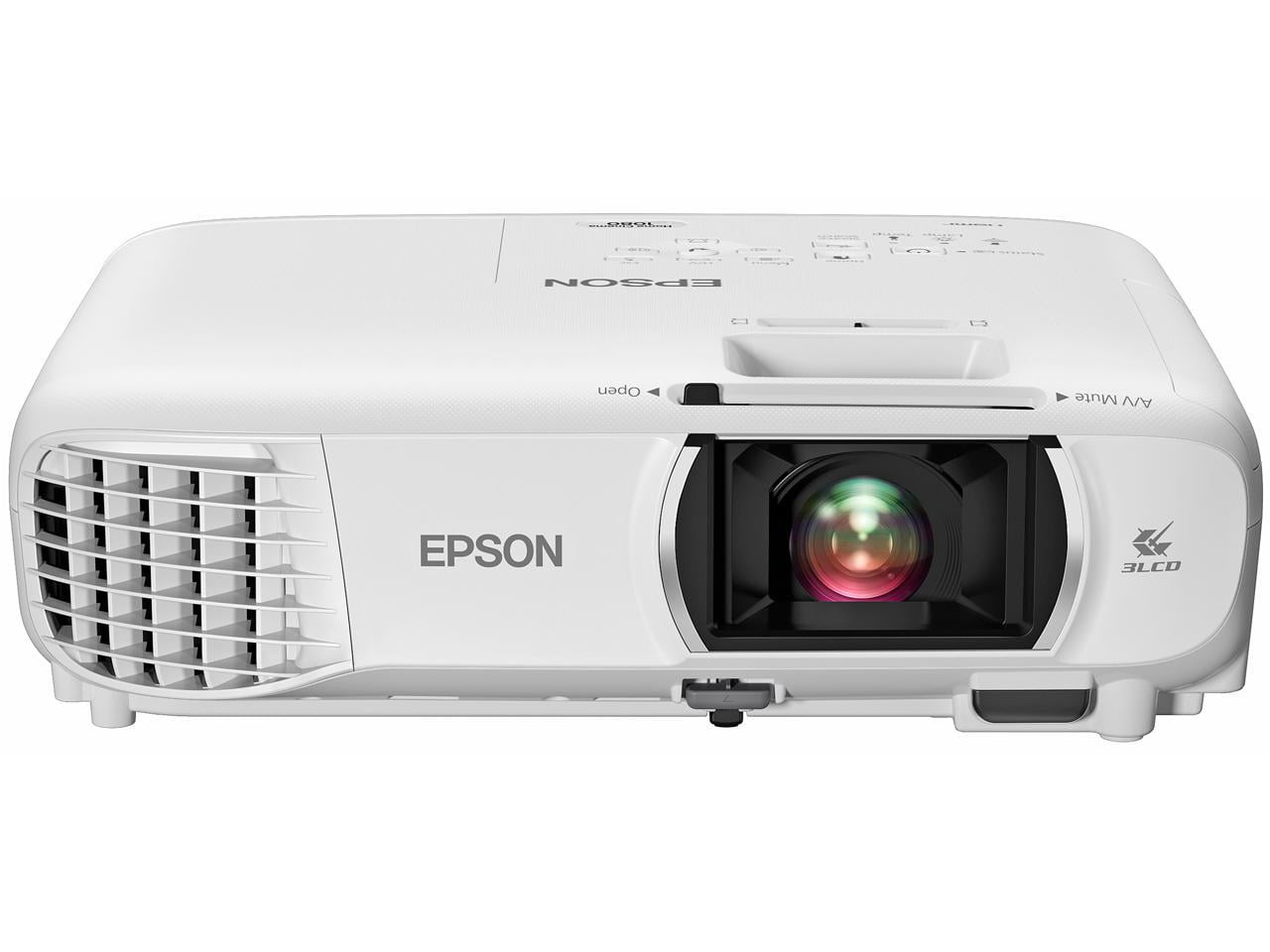 Epson Home Cinema 1080p White 3LCD Projector with Built-in Speaker