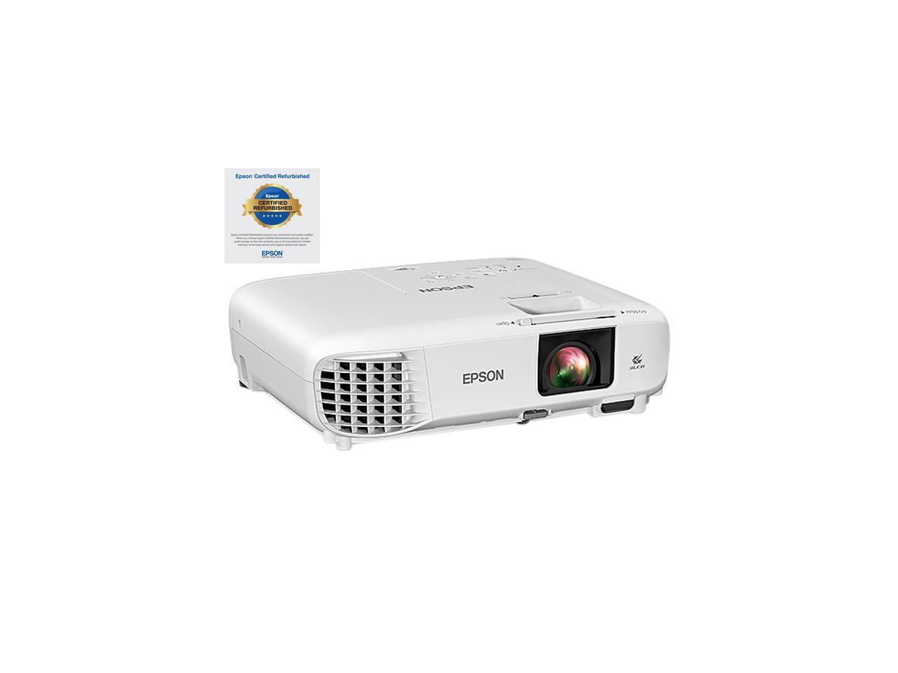 Epson Home Cinema 880 3LCD 1080p Projector, Built-in Speaker, 16,000:1 Contrast Ratio, HDMI - image 1 of 5