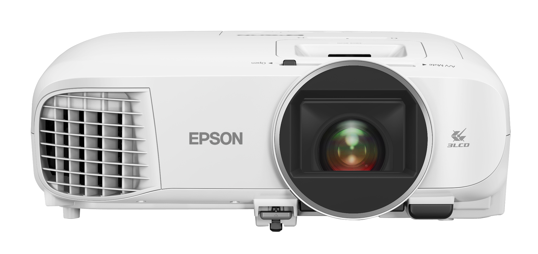 Epson Home Cinema Full HD, 1080p, 2,500 lumens color brightness (color light output), 2,500 lumens white brightness (white light output), 2x HDMI (1 MHL), 3LCD projector - image 1 of 6