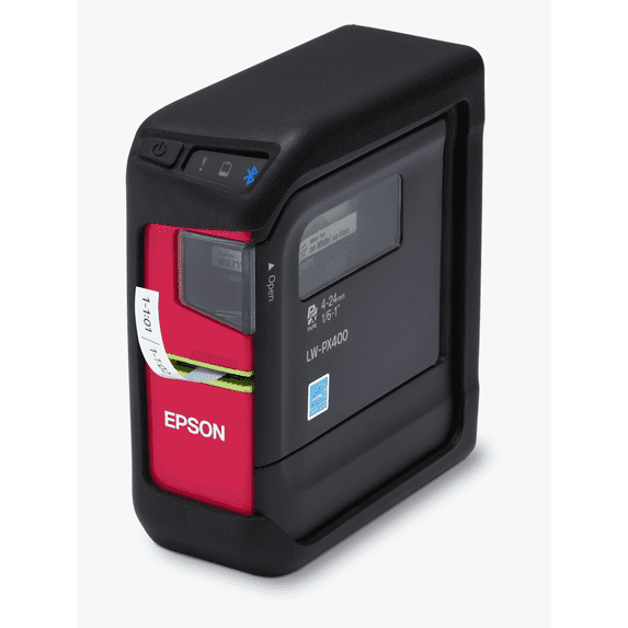 Epson LABELWORKS LW-PX400 Industrial Label Maker Kit - Wireless Portable Printer, Shrink Tube & Wrap Compatible