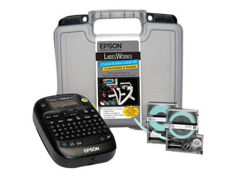 Epson LabelWorks Cable and Wiring Kit - Labelmaker - B/W - thermal transfer - - 180 dpi - cutter - 4 line printing