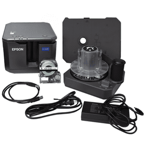Epson LABELWORKS LW-Z5000PX-R Industrial Label Maker Kit - Accessories, Automatic Bulk Tape Rewinder, PX 147' Rolls