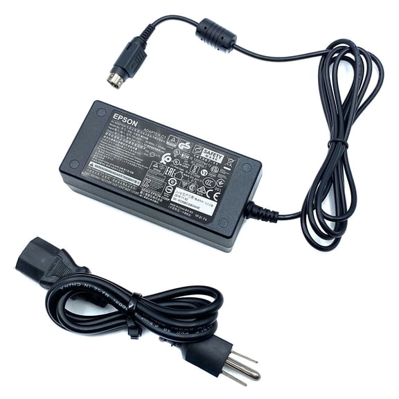 Epson M235A 24V 36W Power Adapter w/ Power Cord Black