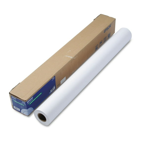 Epson Non-Glare Matte-Finish Inkjet Paper, Double-Weight, 36" x 82ft Roll