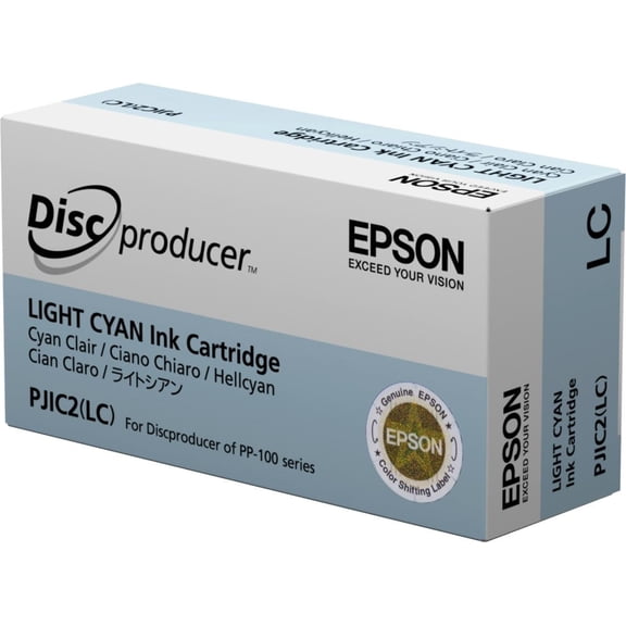 Epson PJIC7(LC) Cyan (Light) Ink Cartridge C13S020689