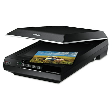 Epson - Perfection V600 Photo Scanner - Black
