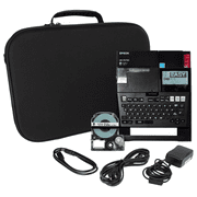 Epson LABELWORKS LW-PX750PCD Industrial Label Maker Kit - Portable Printer with Accessories, Multiple Tape Types