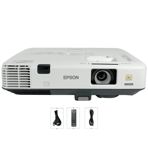 Pre-Owned Epson PowerLite 1940W 1080p 3LCD Projector 4200 lumens Smart Home Movie H474A Built-in Speakers with Accessories Bundle