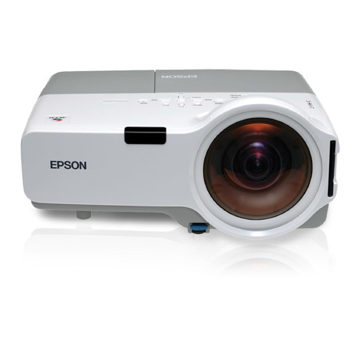 Restored Epson PowerLite 410W WXGA 3LCD Projector - White - 2000 Lumens (Refurbished)