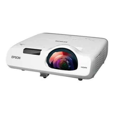 Epson PowerLite 520 XGA Short Throw 3LCD Projector, 2700 Lumens -Used -Lamp hours used less than 3000