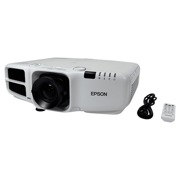 Pre-Owned Epson PowerLite Pro G6070W 3LCD Projector 5500 ANSI Large Venue 1080p HDMI