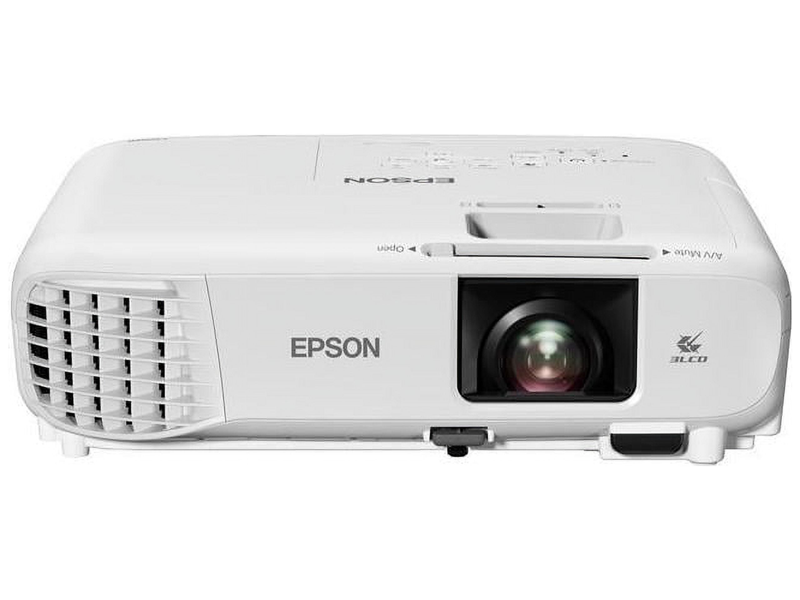 Epson PowerLite W49 3LCD Projector, WXGA, 3800 Lumens, RJ-45, V11H983020 -  Walmart.com, image size:2560x1920