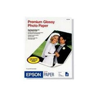 Epson Premium C13S041624 Photo Paper, White