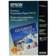 thumbnail image 1 of Epson Premium Matte Presentation Paper, 9 mil, 11.75 x 16.5, Bright White, 50/Pack -EPSS041260, 1 of 4