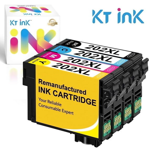 Epson Printer T202XL Ink Cartridges Replacement for T202XL for Expression Home XP-5100 Workforce Pro WF-2860