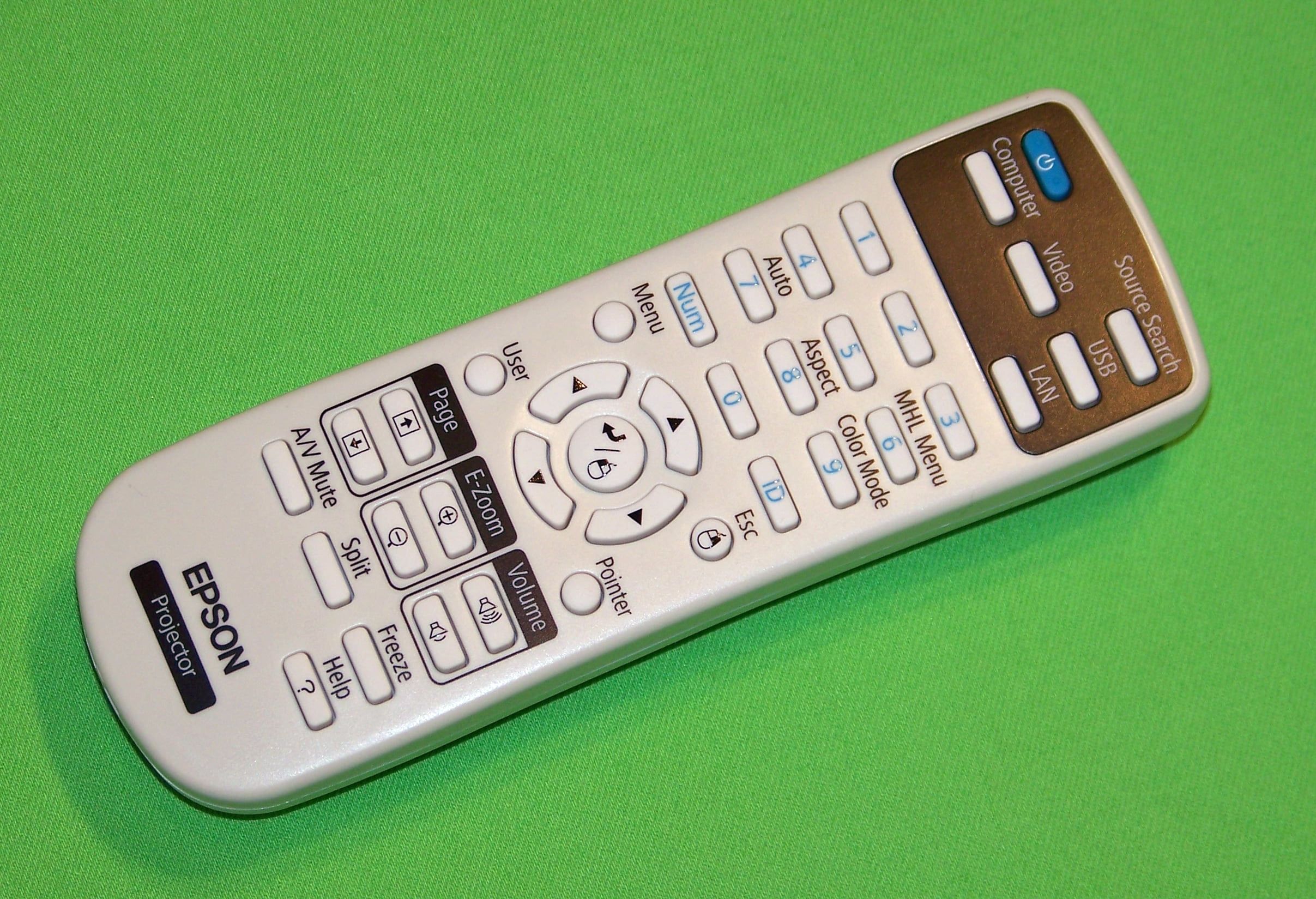 Epson Projector Remote Control: EB-W28, EX7230, PowerLite 1263W ...