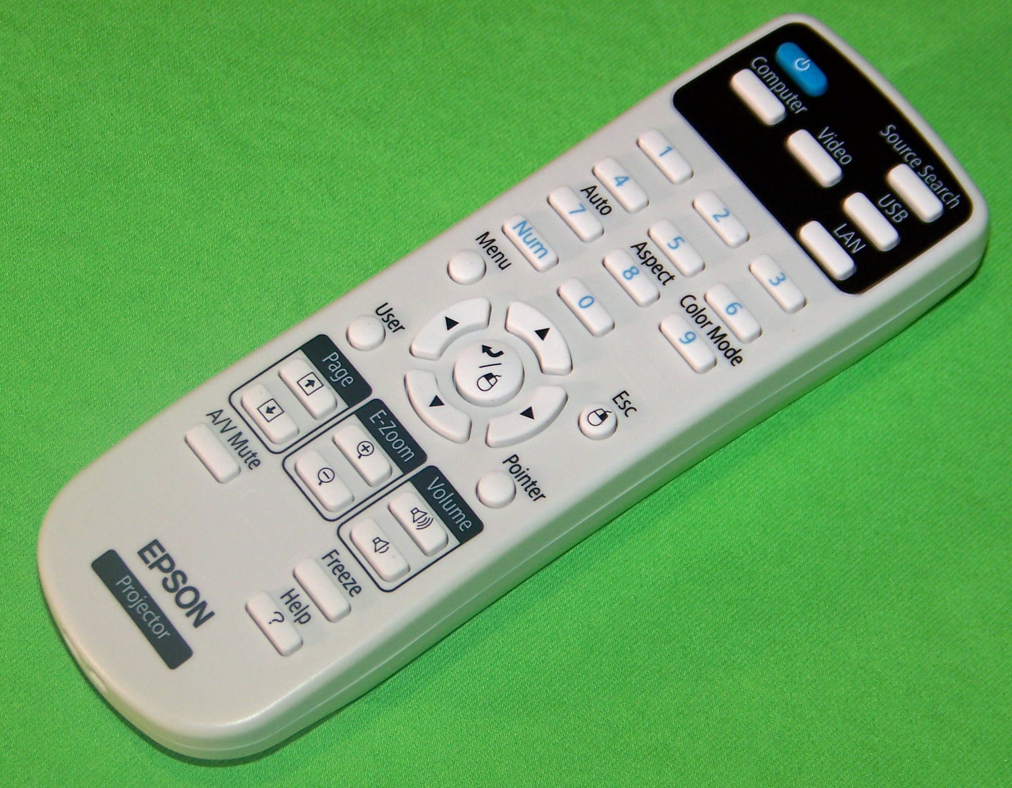 Epson Projector Remote Control PowerLite S17, PowerLite W17, PowerLite