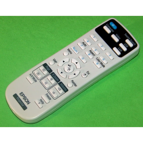 Epson Projector Remote Control- PowerLite s18+, w15+, w18+, x24+ NEW
