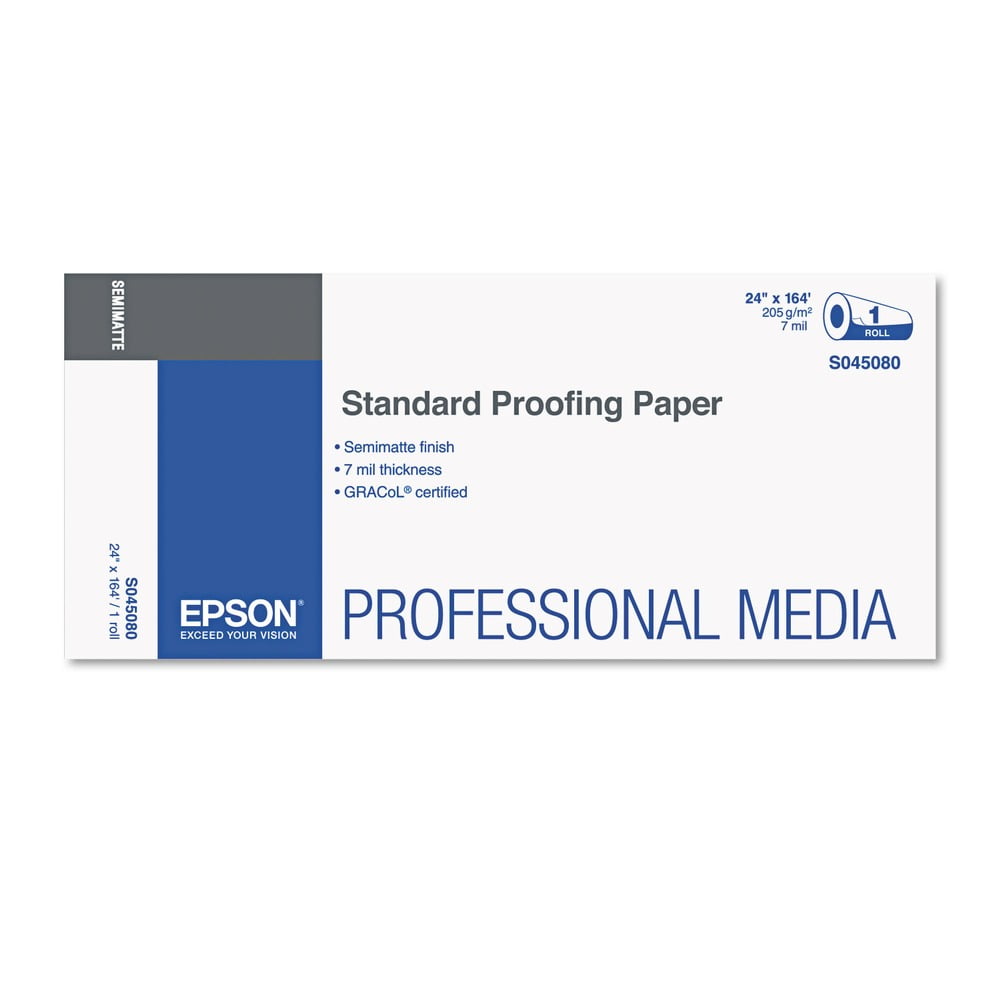 Standard Proofing Paper Production, 9 mil, 24 Standard Proofing Paper Production, 9 mil, 24
