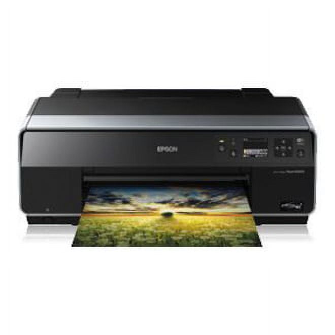 Epson Black Wireless Wide-Format Inkjet Printer with Photo Quality