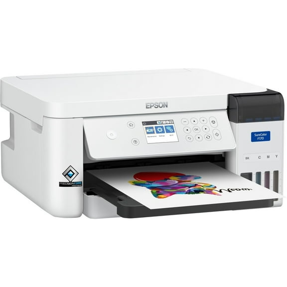 Epson SureColor F170 Dye Sublimation Printer, Color, Photo Print, Desktop, 2.4" Display