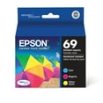 thumbnail image 1 of Epson T069520 (69) DURABrite Ink, Cyan/Magenta/Yellow, 3/PK, 1 of 5