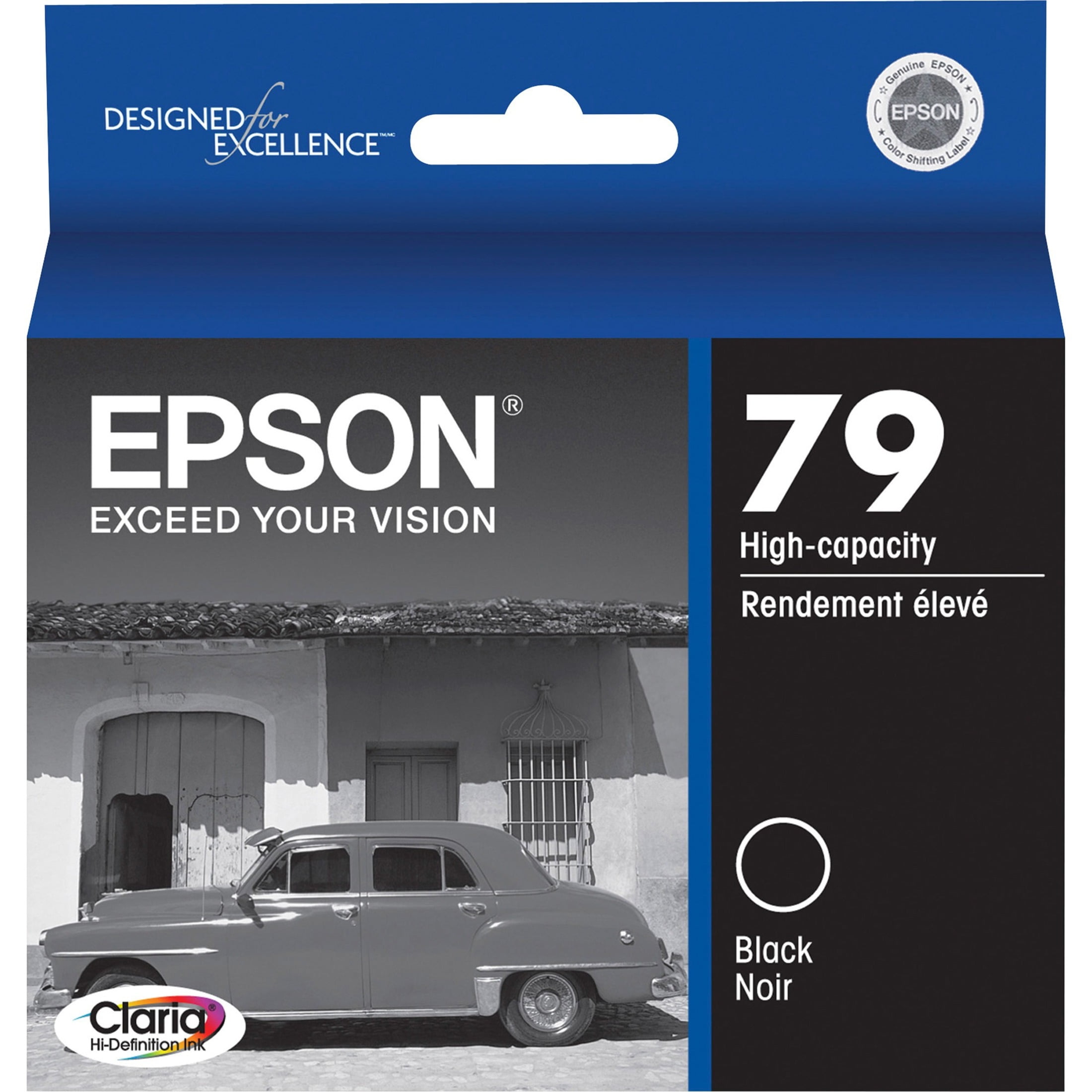 Epson® 79, (T079120) Claria® Hi-Definition High-Capacity Black Ink Cartridge