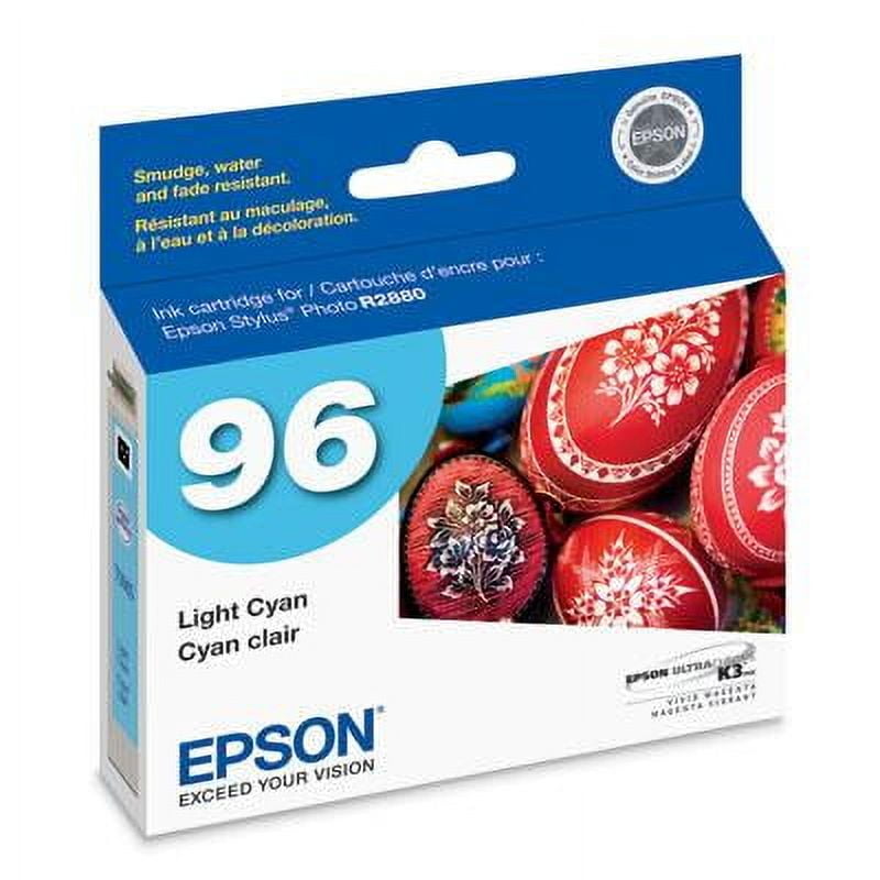 Epson T096520 Stylus Photo R2880 Printer UltraChrome K3 Ink Cartridge (Light Cyan)