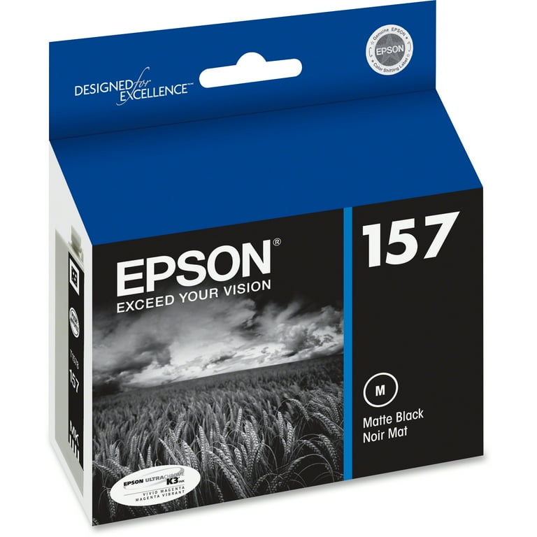 T157820 (157) UltraChrome K3 Ink, Matte Black T157820 (157) UltraChrome K3 Ink, Matte Black