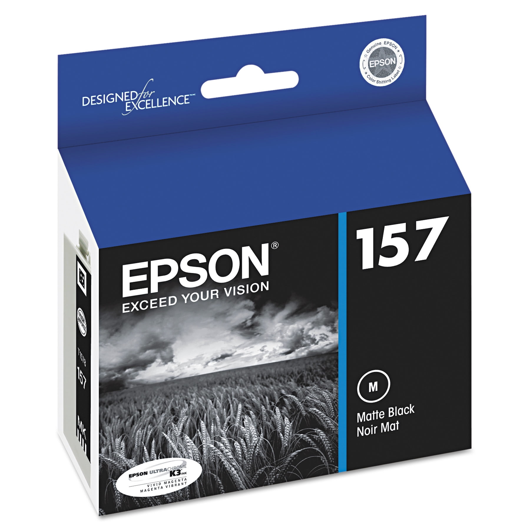 T157820 (157) UltraChrome K3 Ink, Matte Black T157820 (157) UltraChrome K3 Ink, Matte Black