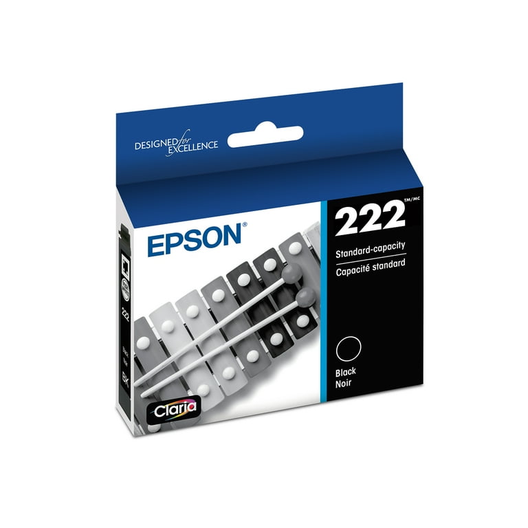 T222120S (T222) Claria Ink, 165 Page-Yield, Black T222120S (T222) Claria Ink, 165 Page-Yield, Black