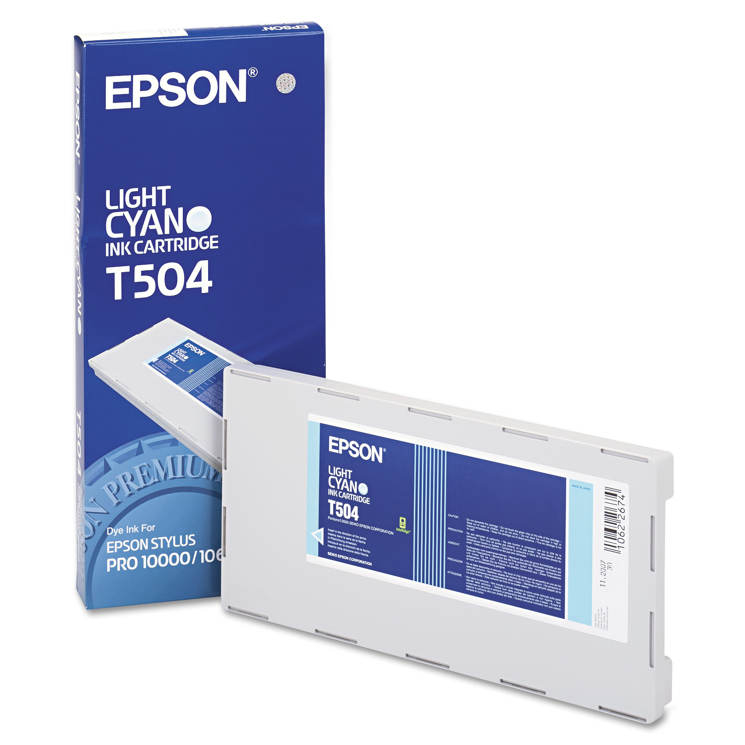 Epson T504011 (T504) Ink, Light Cyan - Walmart.com