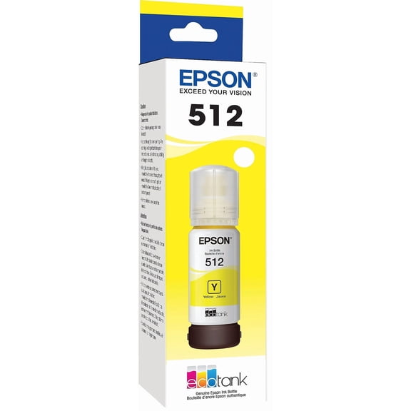 Epson T512, Yellow Ink Bottle