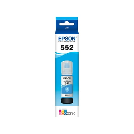 Epson - T552 Dye Cyan Ink Bottle