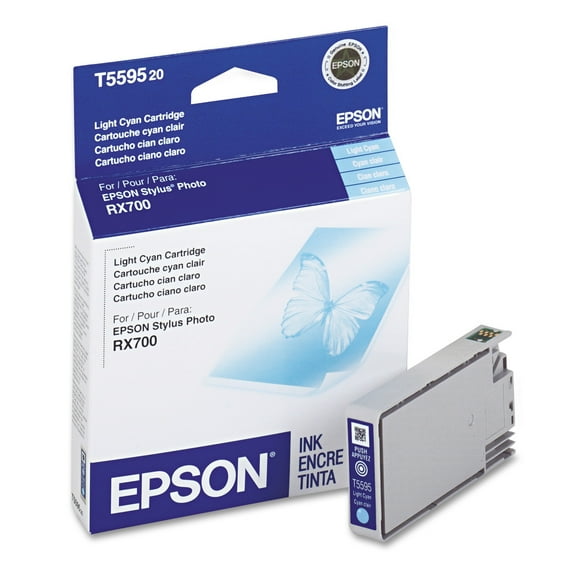Epson T559520 Ink, Light Cyan