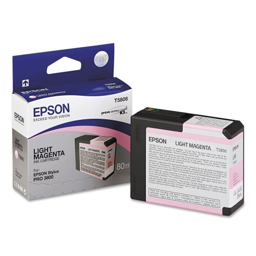 T580600 UltraChrome K3 Ink, Light Magenta T580600 UltraChrome K3 Ink, Light Magenta