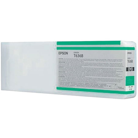 Epson T636 Green Ink Cartridge Standard Yield T636B00