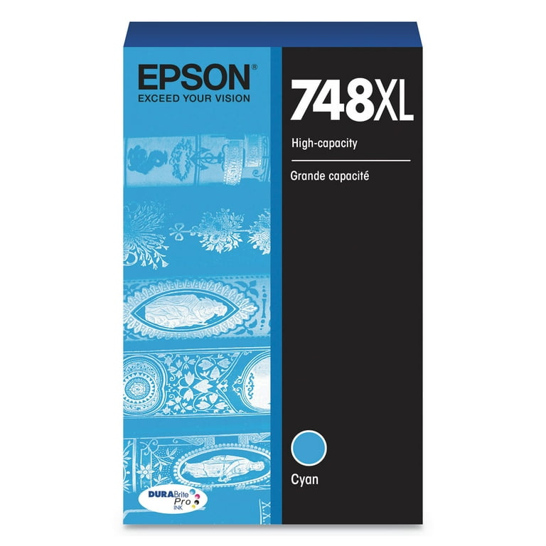 T748XL220 (748XL) DURABrite Pro High-Yield Ink, 4000 Page-Yield, Cyan T748XL220 (748XL) DURABrite Pro High-Yield Ink, 4000 Page-Yield, Cyan