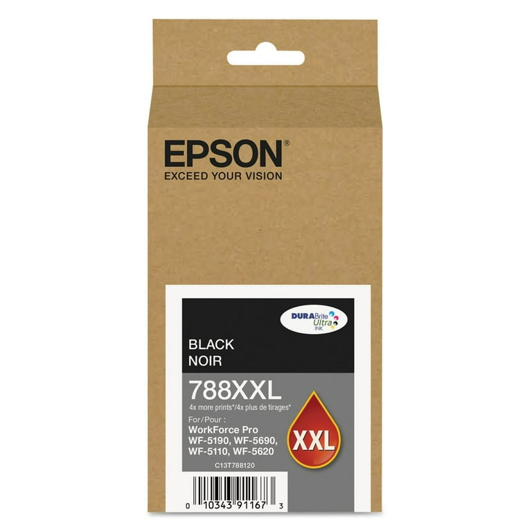T788XXL120 (788XXL) DURABrite Ultra XL PRO High-Yield Ink, Black T788XXL120 (788XXL) DURABrite Ultra XL PRO High-Yield Ink, Black