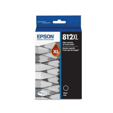 Epson - T812 XL High Yield Ink Cartridge - Black