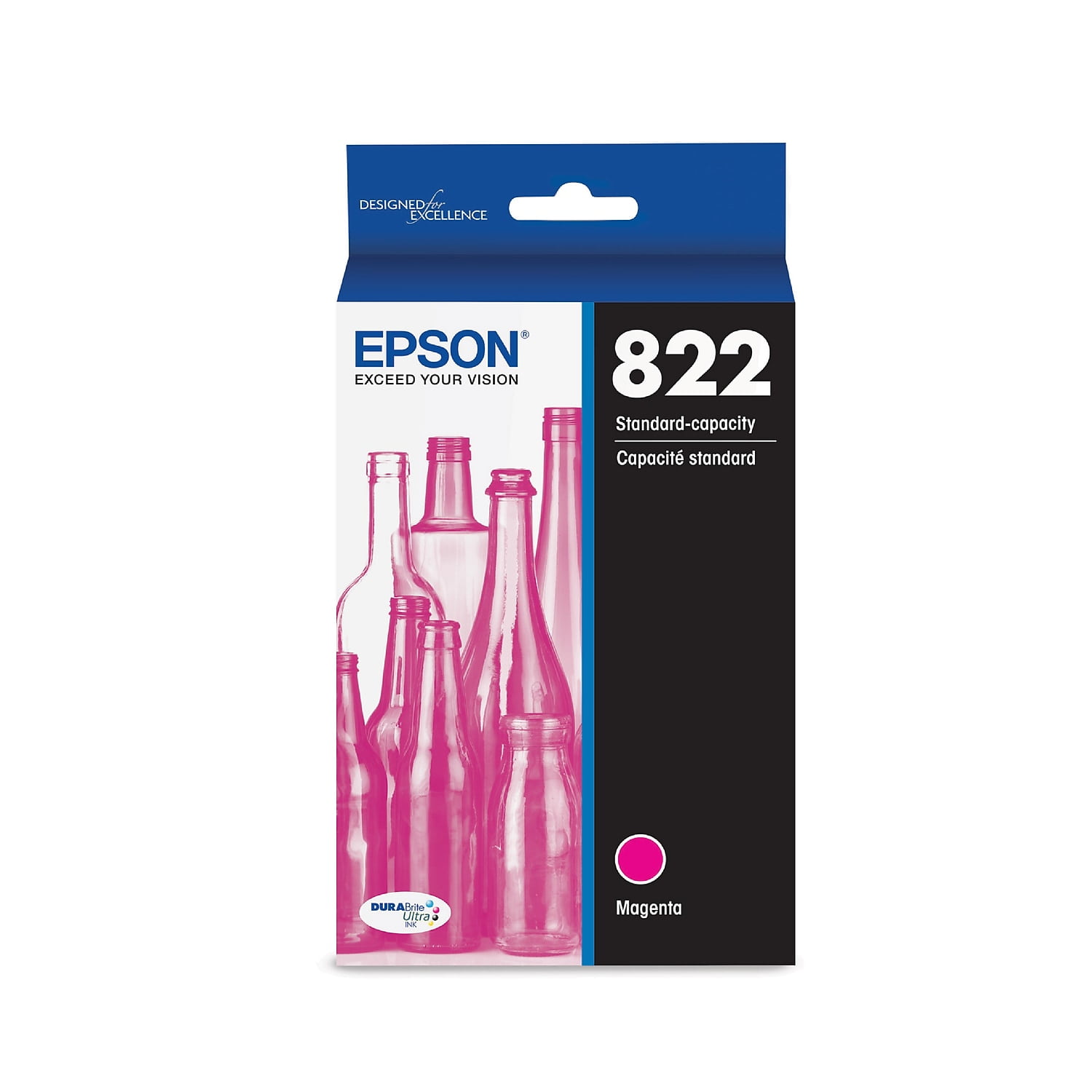 T822320-S (T822) DURABrite Ultra Ink, 240 Page-Yield, Magenta T822320-S (T822) DURABrite Ultra Ink, 240 Page-Yield, Magenta