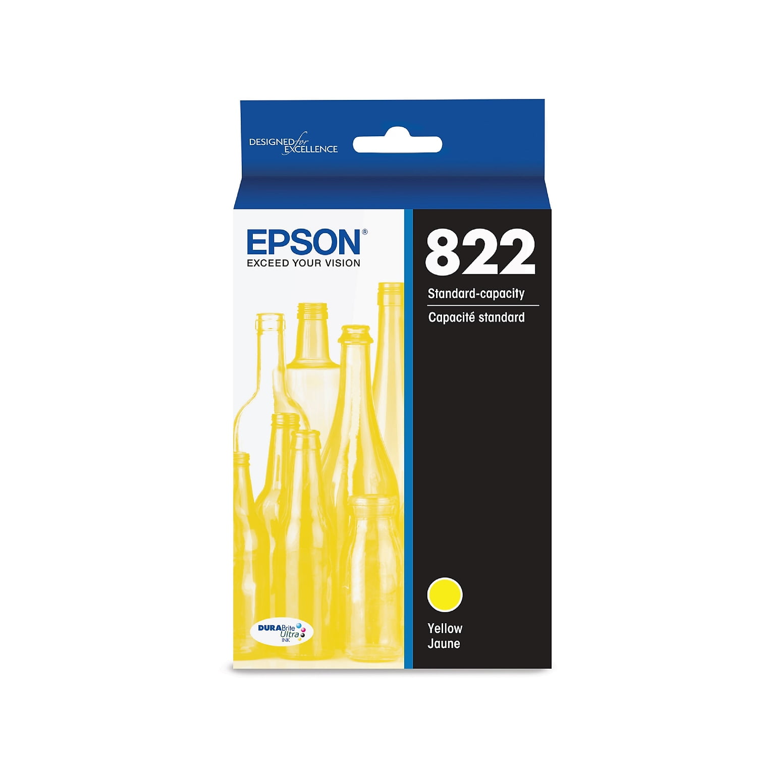 T822420-S (T822) DURABrite Ultra Ink, 240 Page-Yield, Yellow T822420-S (T822) DURABrite Ultra Ink, 240 Page-Yield, Yellow