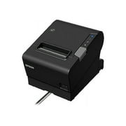 Epson TM-T88VI 3 Single-station Thermal Receipt Printer, USB, Ethernet, Serial, Black - C31CE94061