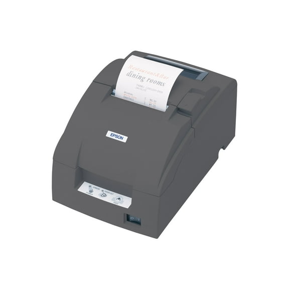 Epson TM-U220B Receipt/Kitchen Impact Printer with Auto Cutter - Dark Gray C31C514A8711