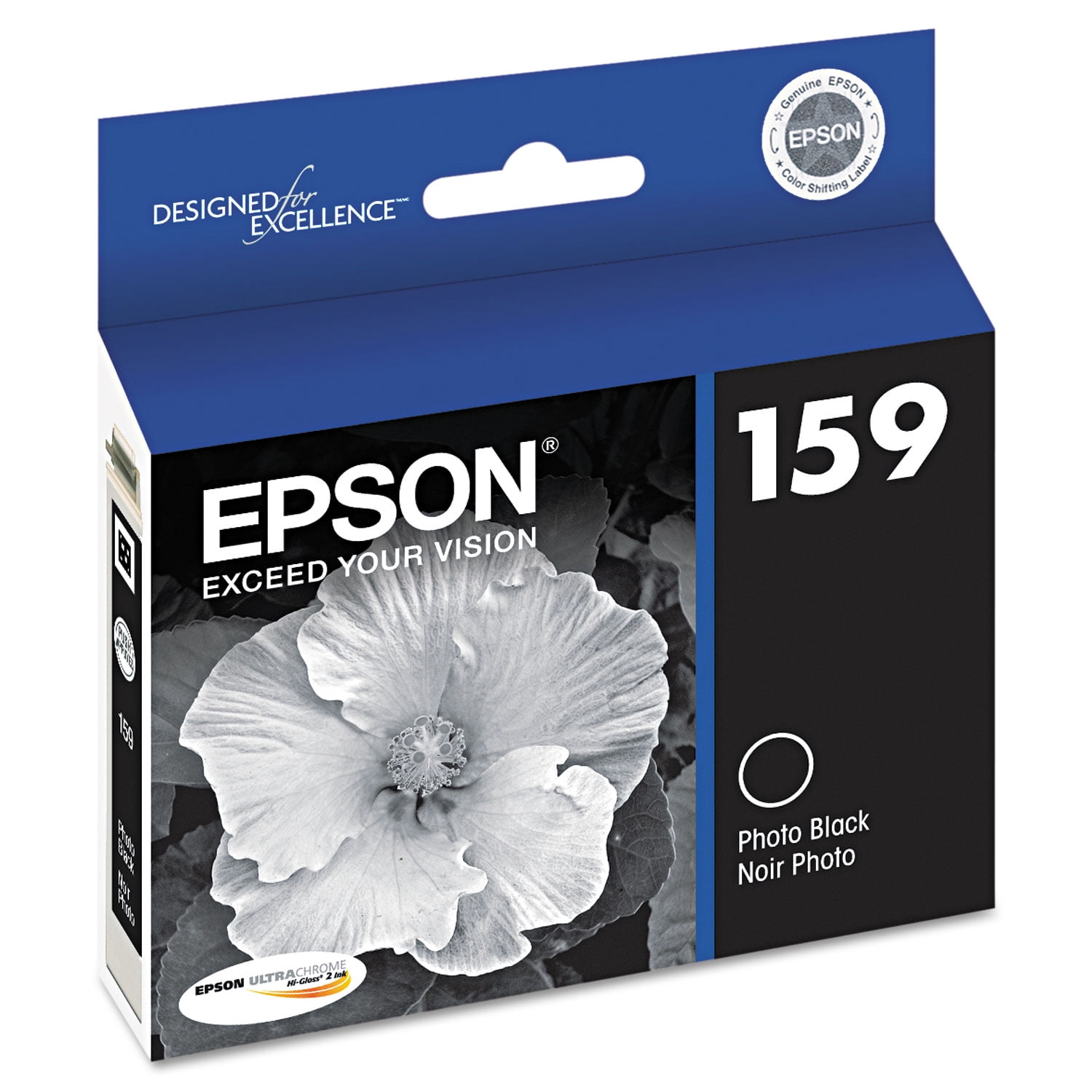 Epson UltraChrome 159 Original Ink Cartridge - Inkjet - Photo Black - 1 Each