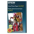 thumbnail image 1 of Epson Value Glossy Photo Paper, 9.1 mil, 8 1/2 x 11, White, 50 Sheets/Pack - EPSS400031, 1 of 2