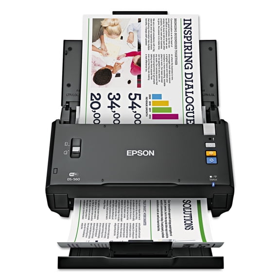 Epson WorkForce DS-560, 600 x 600 dpi, Black