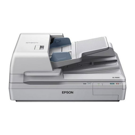 Epson WorkForce DS-70000 - Document scanner - CCD - Duplex - Legal - 600 dpi x 600 dpi - up to 70 ppm (mono) / up to 70 ppm (color) - ADF (200 sheets) - up to 8000 scans per day - USB 2.0