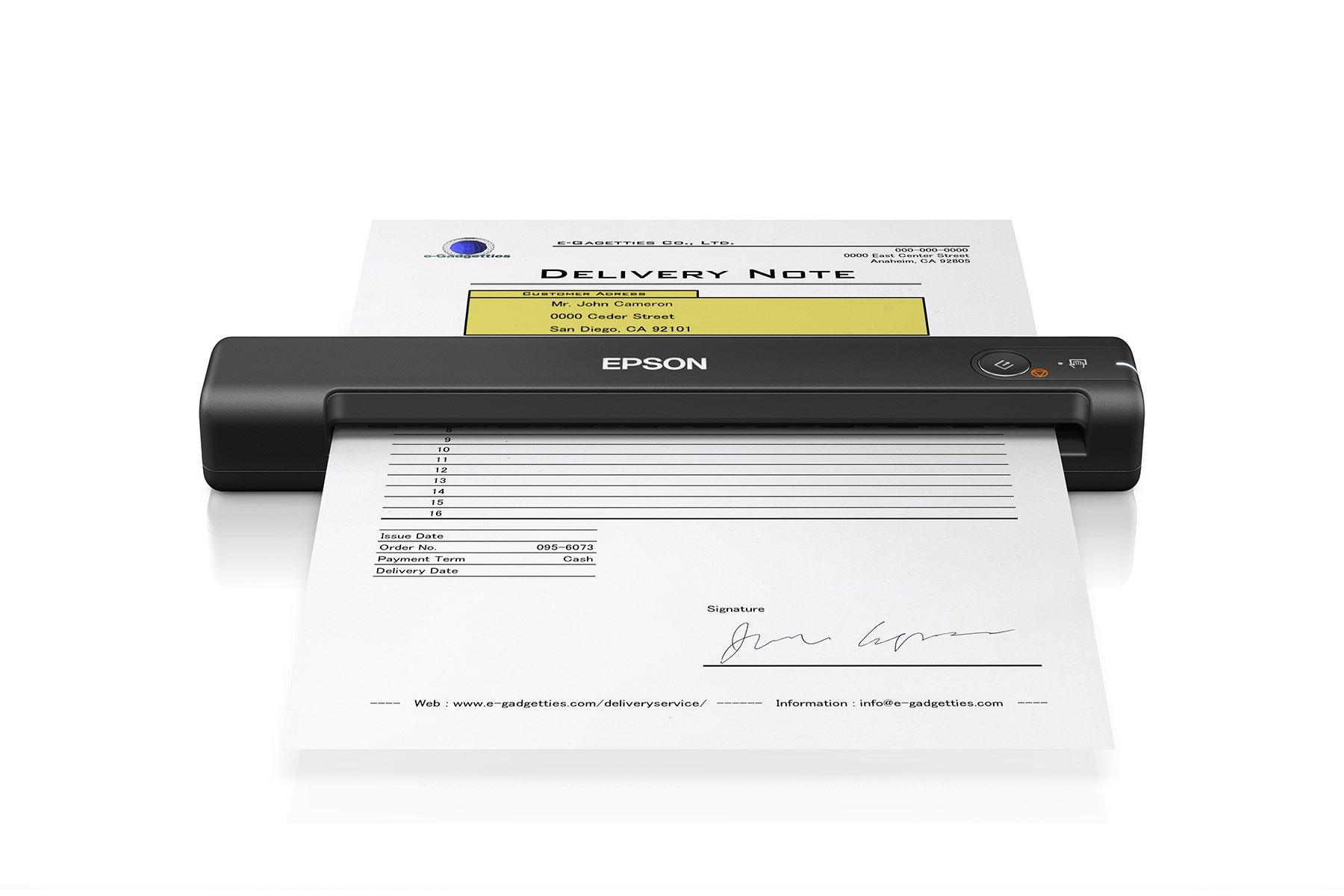 Epson WorkForce ES-50 Portable Document Scanner photo 1